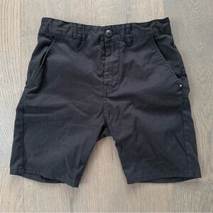 Big boys Quicksilver shorts, size 25. Black